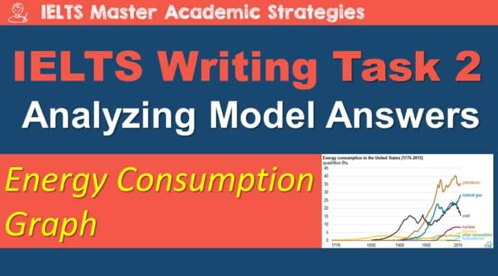 IELTS Writing Task 1: Analyzing Model Answers – Energy Graph